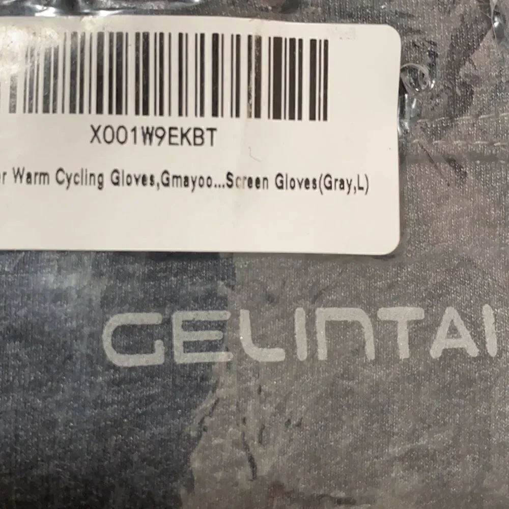 Touchscreen Gloves  Gray  Large